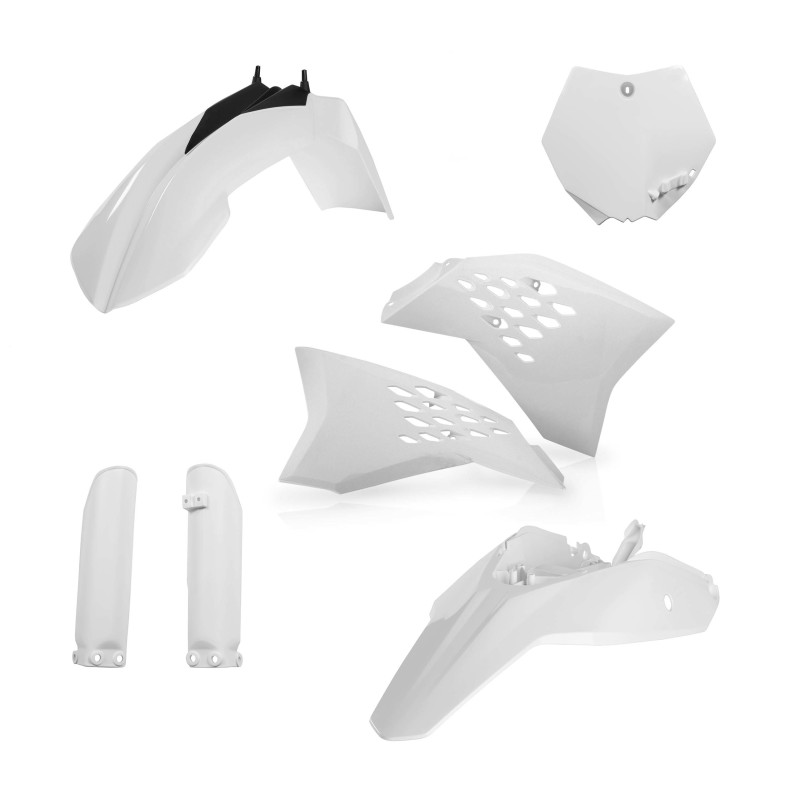 Acerbis 12-15 KTM SX65 Full Plastic Kit - White - 2320850002