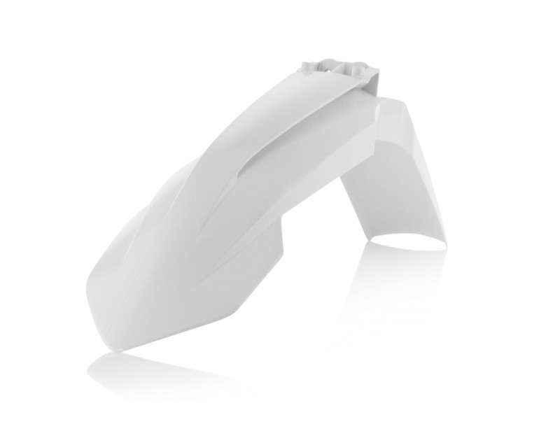 Acerbis 16-22 KTM SX125/150/SX-F250-450/XC-F250-450/SX250/XC/XC-W/EXC-F Front Fender - White - 2421110002