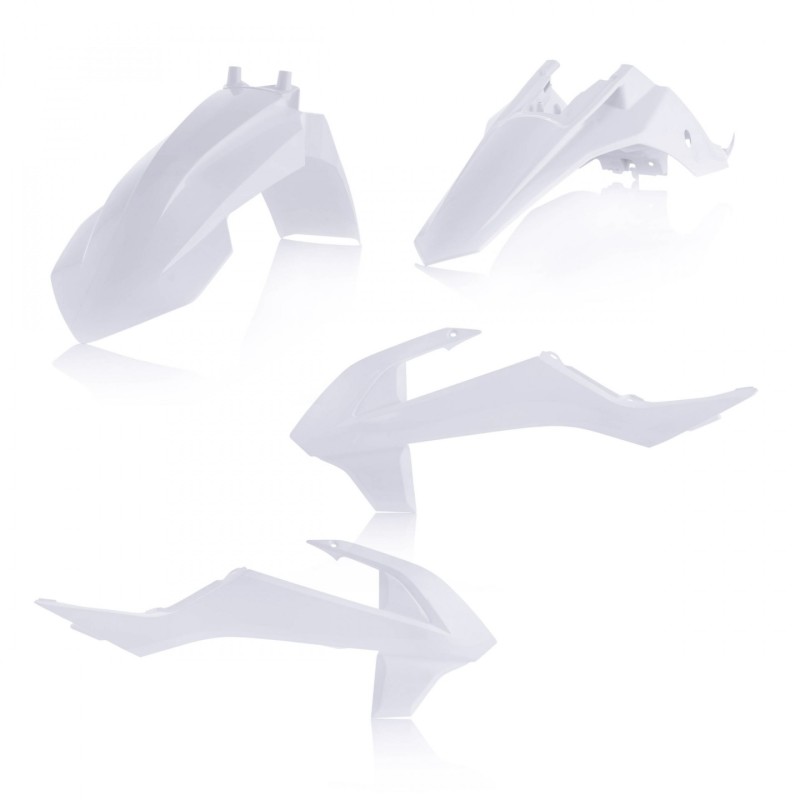Acerbis 16-23 KTM SX65/ GasGas MC65 Plastic Kit - 20 White - 2449626811