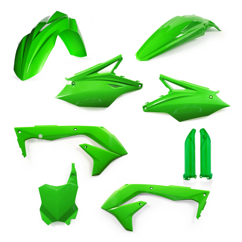 Acerbis 2018 Kawasaki KX450F Full Plastic Kit - Green - 2685840006