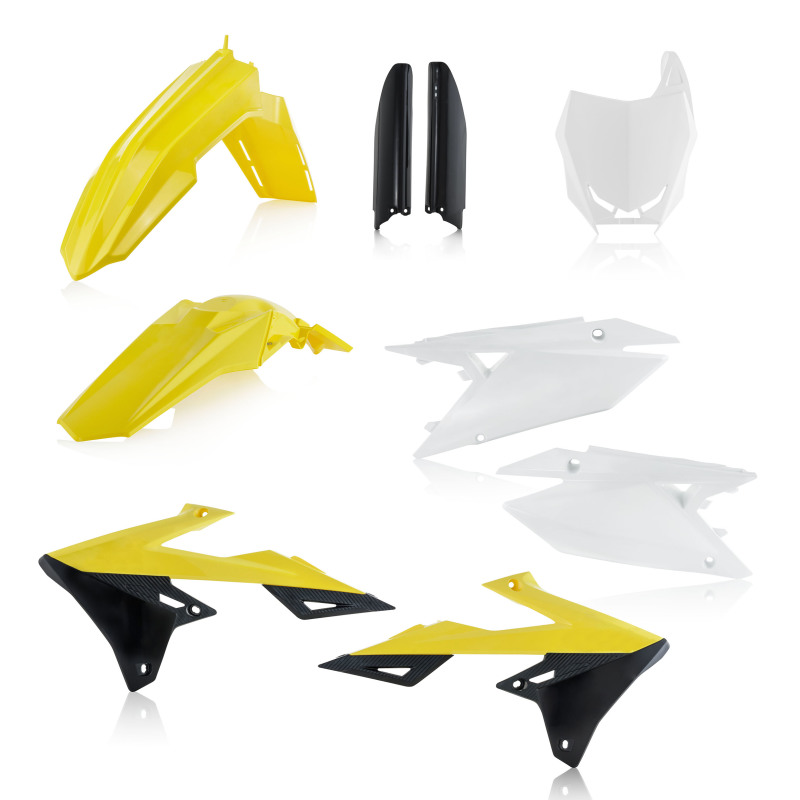 Acerbis 18+ Suzuki RMZ250/ RMZ450 Full Plastic Kit - Original 18 - 2686555909