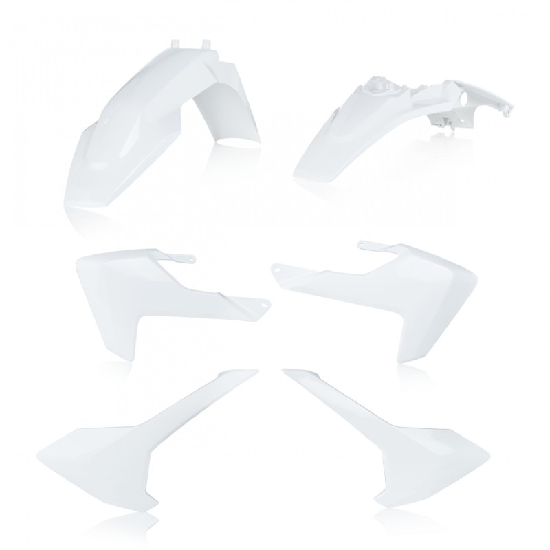 Acerbis 17-24 Husqvarna TC65 Plastic Kit - White - 2731990002
