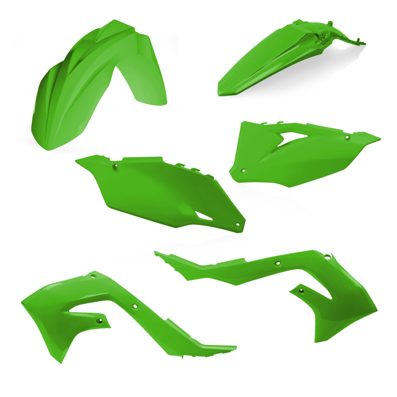Acerbis 21+ Kawasaki KX250 KX250X/19-23 KX450 Plastic Kit - Green - 2736280006