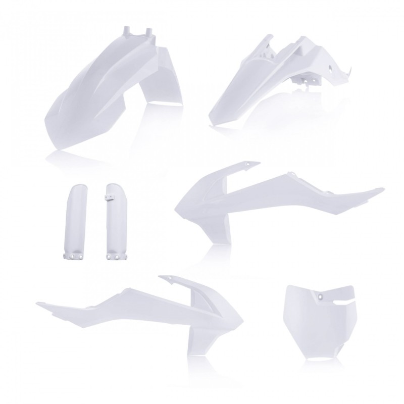 Acerbis 19+ KTM SX65/ 21-23 GasGas MC65(No Air Box/Covers) Full Plastic Kit - 20 White - 2791526811