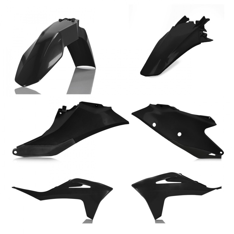 Acerbis 21-23 GasGas MC125/250F/450F/ EX300/250F/350F/450F Plastic Kit - Black - 2872780001