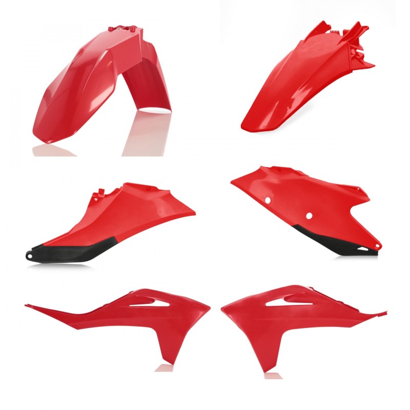 Acerbis 21-23 GasGas EC250/300/250F/350F Plastic Kit - Red - 2872800004