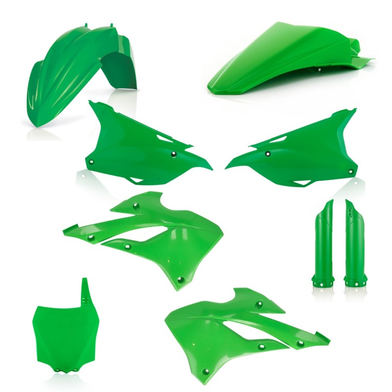 Acerbis 22-23 Kawasaki KX85/112 Full Plastic Kit - Green - 2936130006