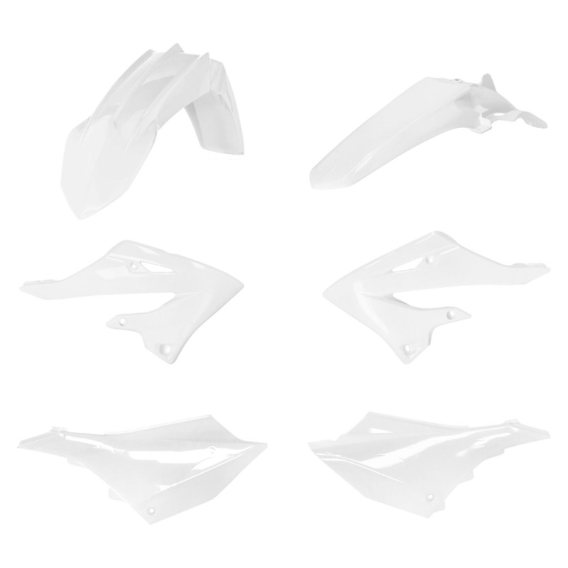 Acerbis 22-23 Yamaha YZ125X/250X/ YZ125/250 Plastic Kit - White - 2936160002