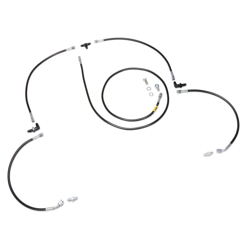 Chase Bays BMW E30 Pass Thru-Inline/Single Rr Caliper BBE/OEMC (w/Relo) Hydro Handbrake Line Kit - CB-E30-BBE/HB