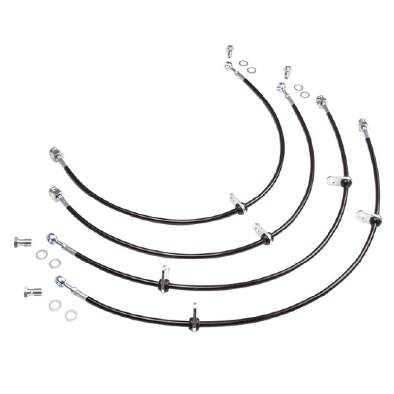 Chase Bays 90-01 Acura Integra (w/Rear Disc) Caliper Brake Lines - Front Lines - CB-H9201-FRNTFW