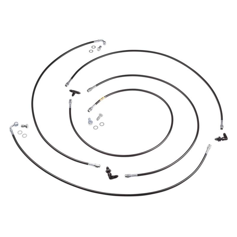 Chase Bays 89-05 Mazda Miata NA/NB Pass Thru-Inline/Single Rr Caliper OE MC Hydro Handbrake Line Kit - CB-MIATA-OEMC/HB