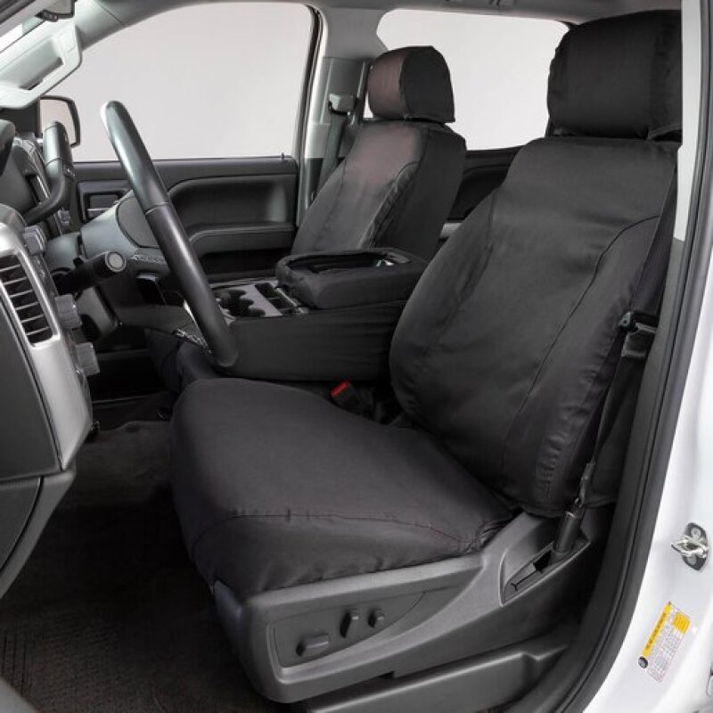 Covercraft 23 Chevrolet Equinox Polycotton SeatSaver Custom Front Row Seat Covers - Charcoal - SS2604PCCH