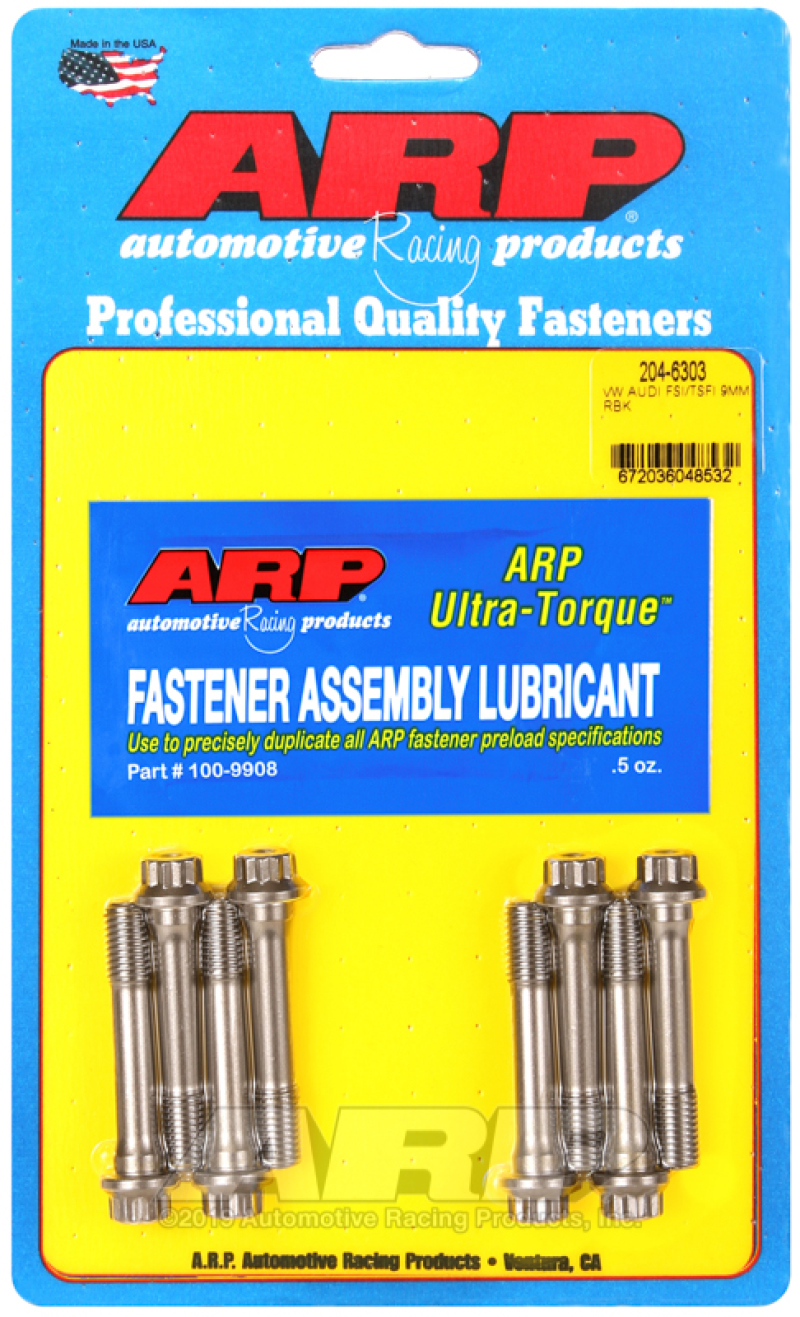 ARP Volkswagen / Audi / FSI / TFSI M9 Rod Bolt Kit - 204-6303