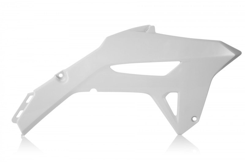 Cycra 21+ Honda CRF450R Replica Radiator Radiator Shrouds - White - 1CYC-1890-30