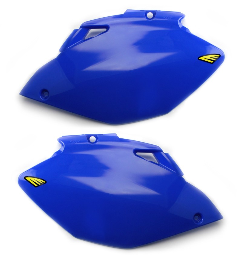 Cycra 06-09 Yamaha YZ250-450F Side Number Panels - Blue - 1CYC-2775-62