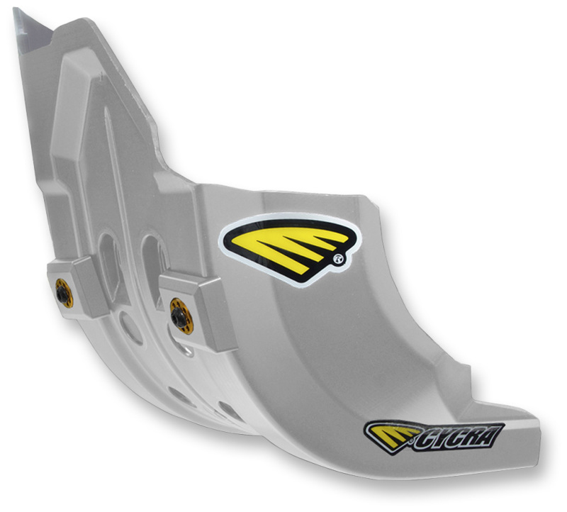 Cycra 15-19 Yamaha WR250F Full Armor Skid Plate - Grey - 1CYC-6224-80