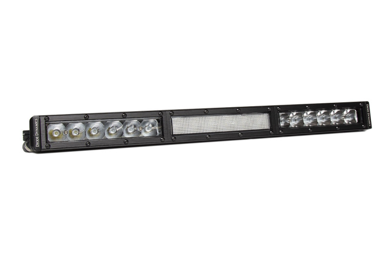 Diode Dynamics 18 In LED Light Bar Single Row Straight Clear Combo Each Stage Series - DD5030