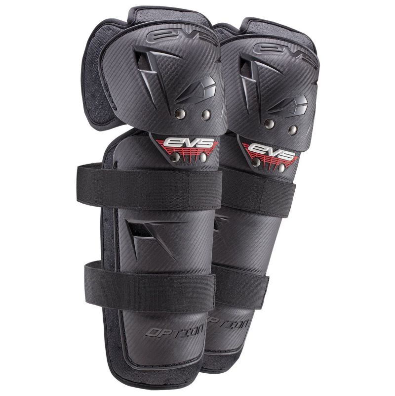 EVS Option Knee Guard Black - Adult - OPTK16-BK-A