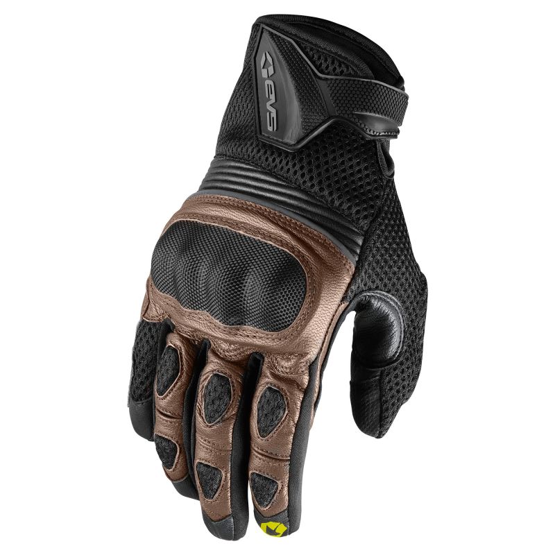 EVS Assen Street Glove Brown/Black - S - SGL19A-BNBK-S