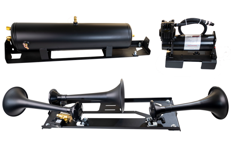 Kleinn 23-24 Ford F-250/ F-350/ F-450 Onboard Air System w/ Model 730 Horns - FSD23-734
