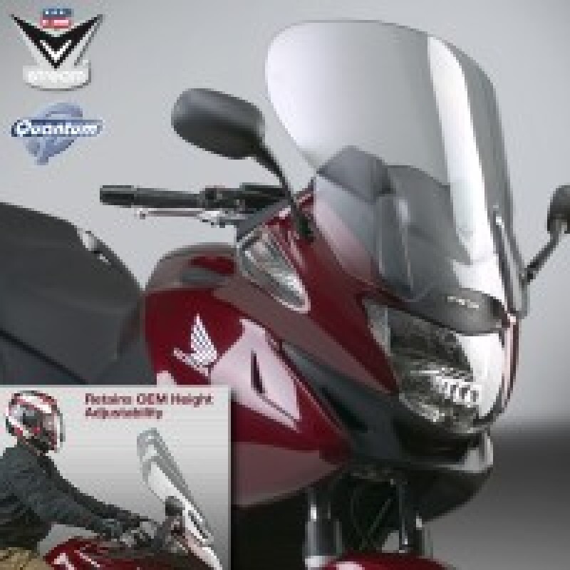 National Cycle 06-12 Honda NT700V/VA Deauville V Stream/ Wave Mid/Std. Windshield-Clear - N20002