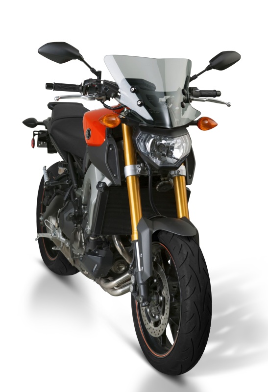 National Cycle 14-16 Yamaha FZ-09/MT-09 V Stream/ Wave Mid/Std. Windshield-Tinted - N20311