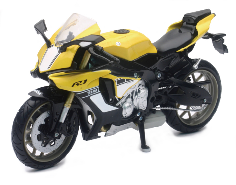 New Ray Toys Yamaha YZF-R1 Street Bike (Yellow)/ 1:12 - 57803B