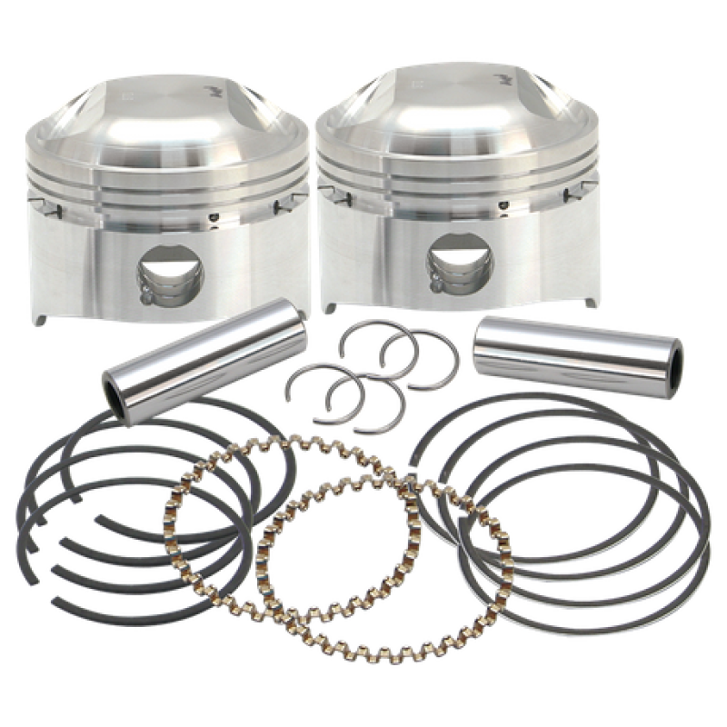 S&S Cycle 79-84 BT 3-1/2in +.020in 80in LC Forged Pistons - 106-5513