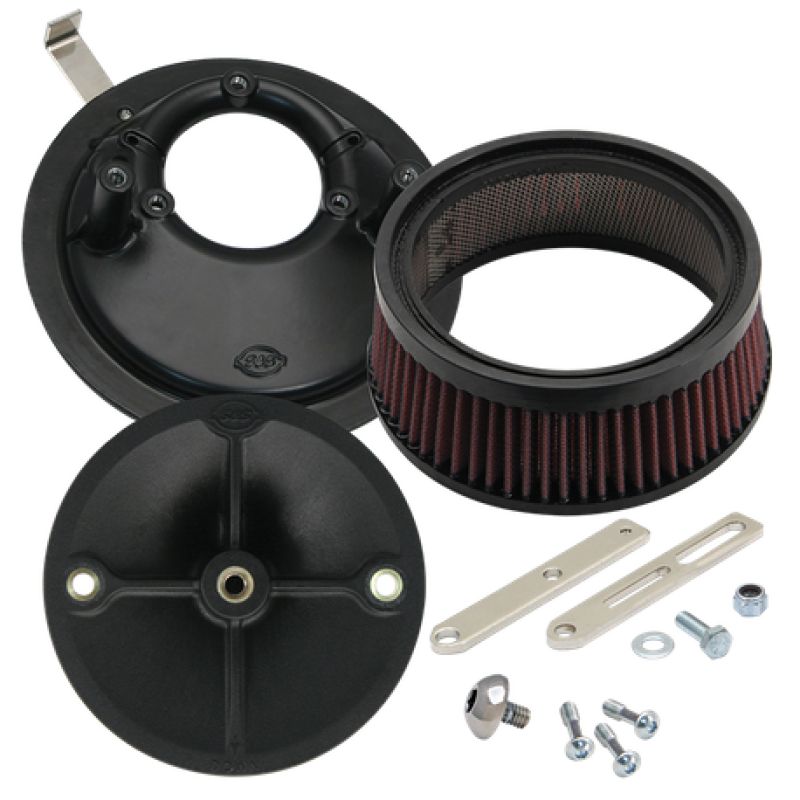 S&S Cycle 36-92 BT/57-90 Sportster Models w/ Super E/G Carbs Universal Stealth Air Cleaner Kit - 170-0176