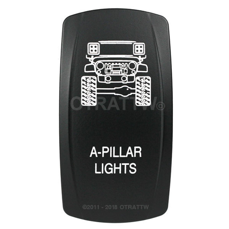 Spod JK A-Pillar Lights Rocker Switch - VVPZCJK-A42