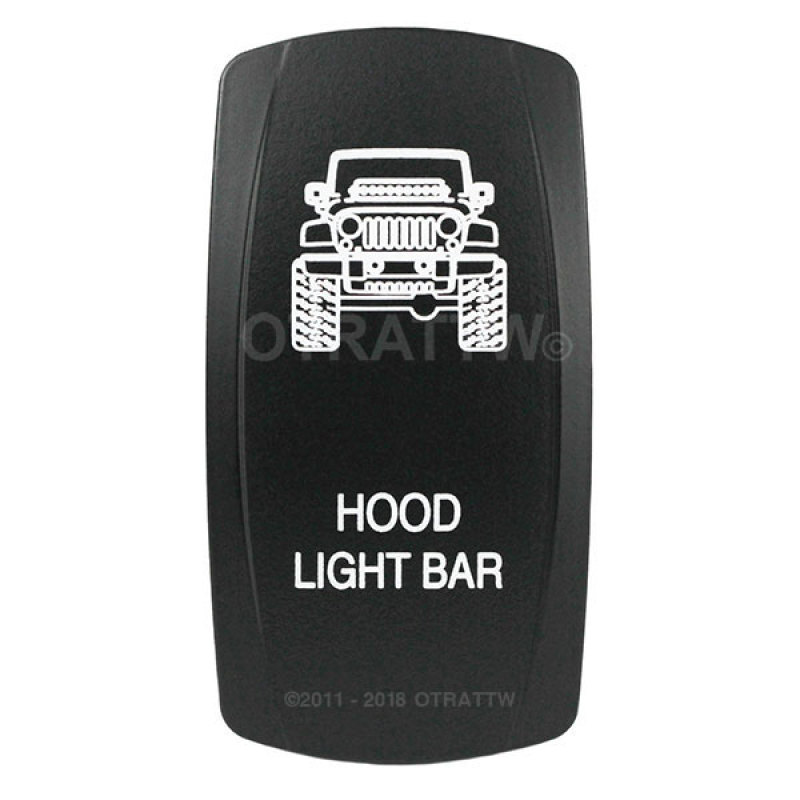 Spod JK Hood Light Bar Rocker Switch - VVPZCJK-HLB