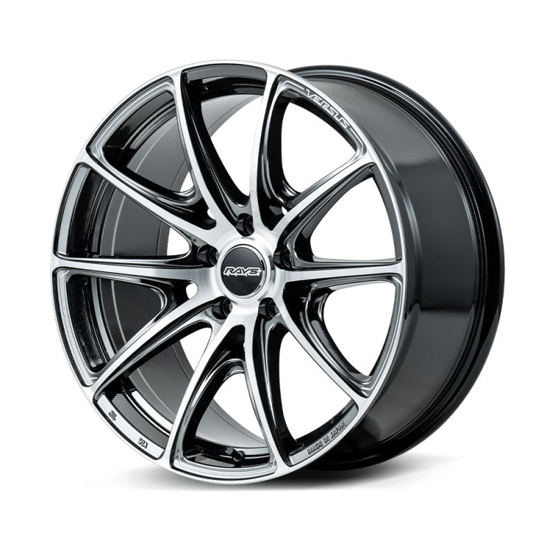 Versus VV25R 19x8.5 / +38 ET / 5x120 - Diamond Cut / Side Jet Black - WTKR238WYAJ