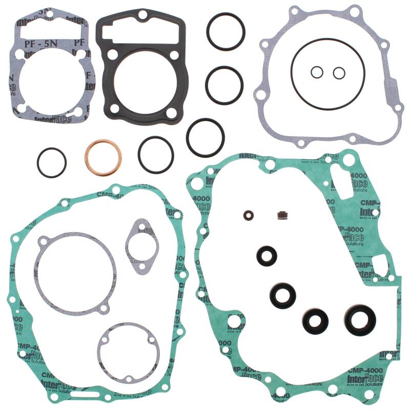 Vertex Gaskets 02-11 Honda CTX200 Complete Gasket Kit w/ Oil Seals - 811228
