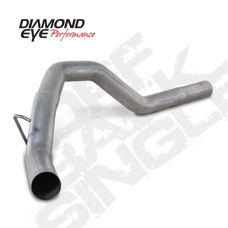 Diamond Eye KIT 4in DPF-BACK SGL AL: DODGE 6.7L 2500 2014 SHORT BOX CREW CAB & MEGA CAB - K4259A