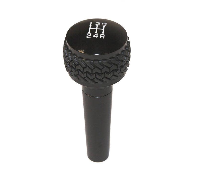 DV8 Offroad 1997-06 Jeep TJ 5-Speed Shift Knob And Lever Black - D-JP-180022-BK