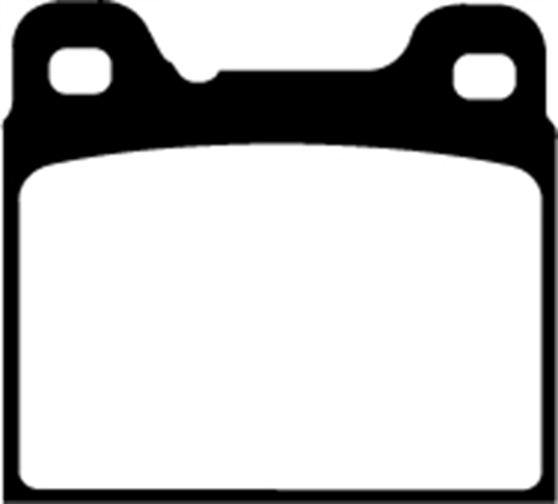 EBC 91-93 Volvo 740 2.3 (ABS) (Girling) Redstuff Rear Brake Pads - DP31043C