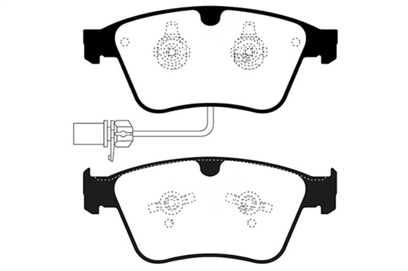 EBC 13-18 Bentley Continental 4.4TT Yellowstuff Front Brake Pads - DP42317R