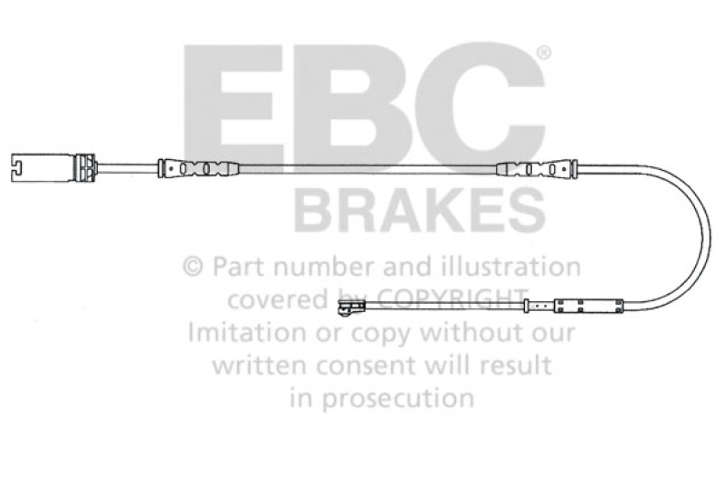 EBC 2010-2013 BMW 128 3.0L Front Wear Leads - EFA136