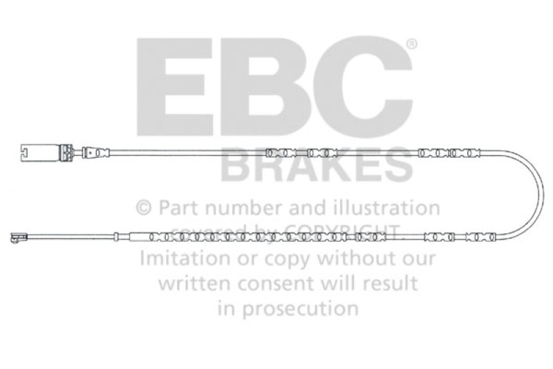 EBC 2010-2013 BMW 128 3.0L Rear Wear Leads - EFA137