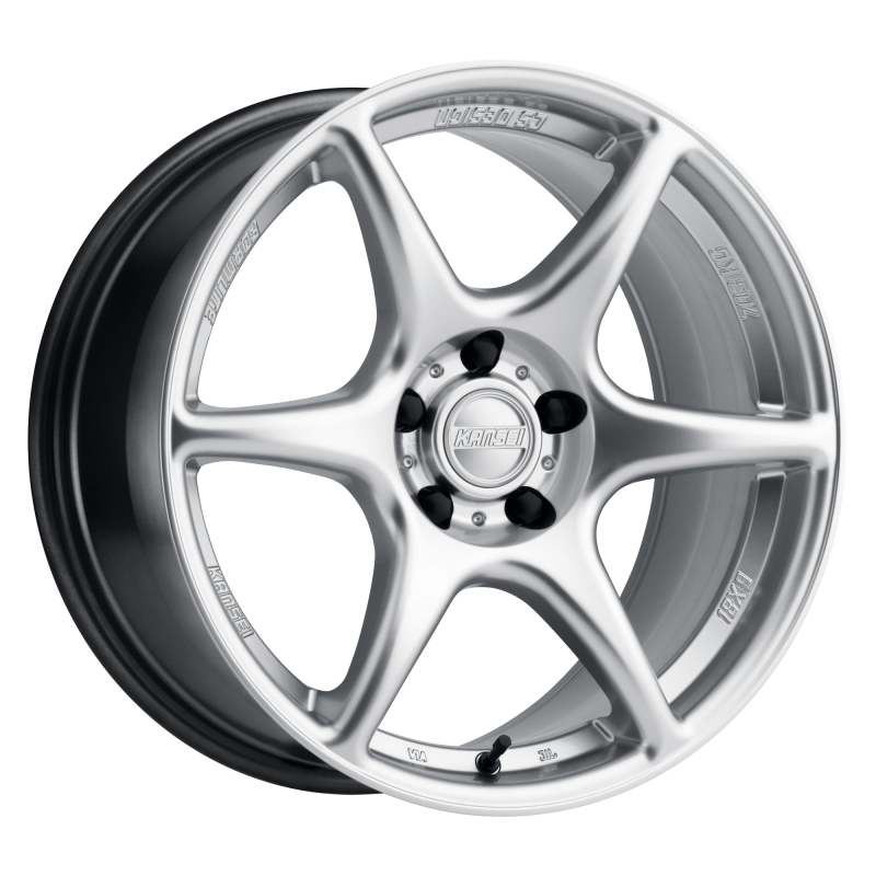 Kansei K11S Tandem 18x8.5in / 5x120 BP / 35mm Offset / 72.6mm Bore - Hyper Silver Wheel - K11S-188518+35