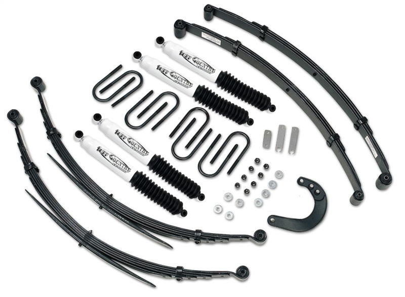 Tuff Country 88-91 Chevy Blazer 4X4 4in Lift Kit EZ-Ride (w/56in Rear Springs SX8000 Shocks) - 14732KN
