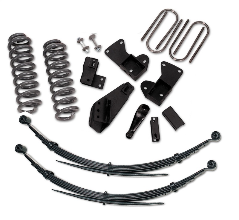 Tuff Country 81-96 Ford Bronco 4x4 4in Lift Kit with Rear Leaf Springs (No Shocks) - 24812K