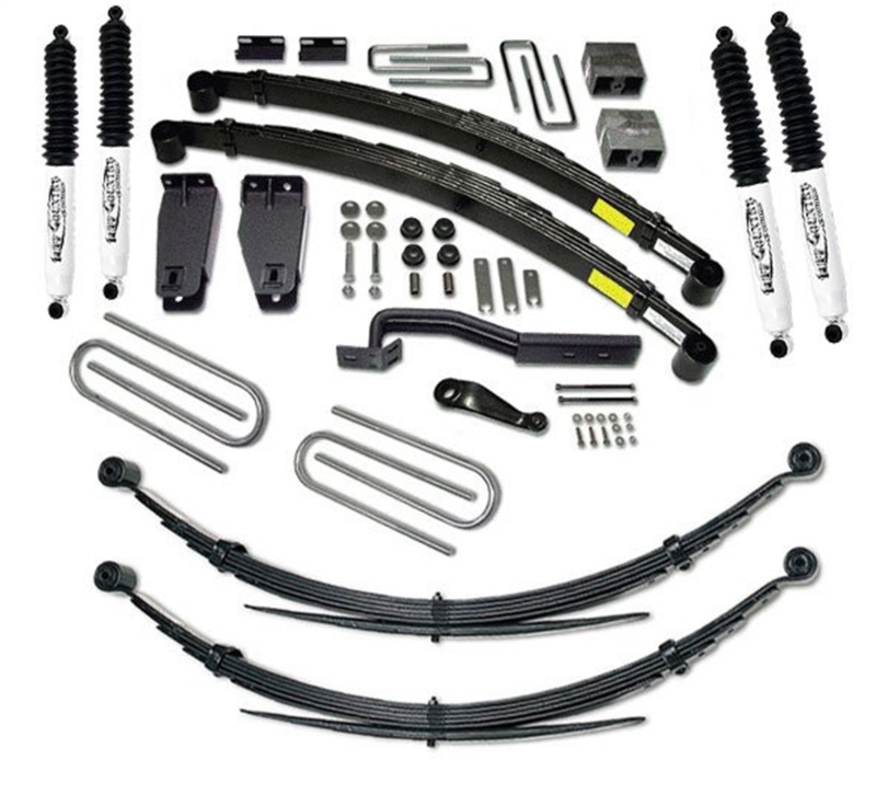 Tuff Country 1997 Ford F-250 4X4 351 Engine 6in Lift Kit w/Rr Leaf Springs (SX8000) - 26834KN