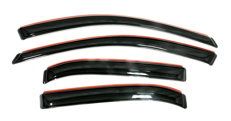 AVS 19-24 Subaru Ascent Ventvisor Front & Rear Window Deflectors 4pc - Smoke - 194250