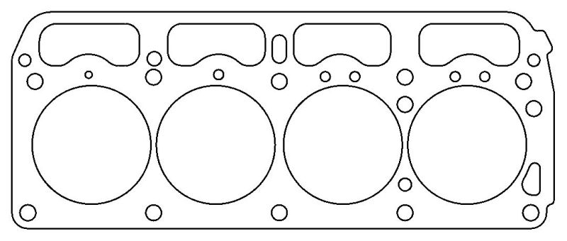 Cometic Toyota 3K/4K 84mm Bore .043 inch Copper Head Gasket - C4105-043