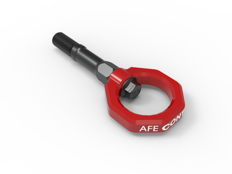 AFE 20-24 Chevrolet C8 Corvette Rear Tow Hook - Red - 450-401015-R