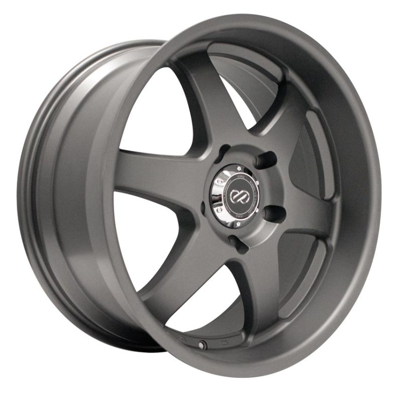Enkei ST6 18 x 8.5 30mm Offset 6x135 Bolt Pattern 87mm Bore Matte Gunmetal Wheel - 470-885-9530GM