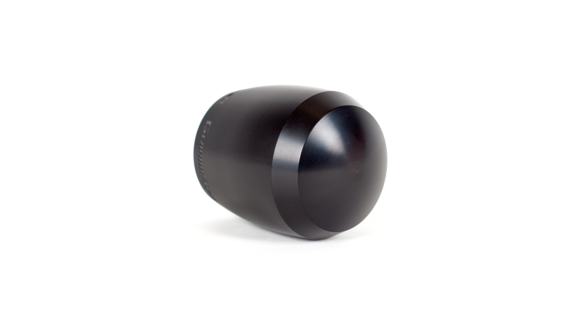 GrimmSpeed Stubby Shift Knob Black Delrin - M12x1.25 - 038012