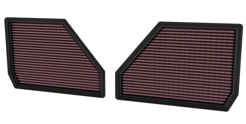 K&N 25+ BMW X5 M V8-4.4L High-Flow Replacement Air Filter - 33-5144