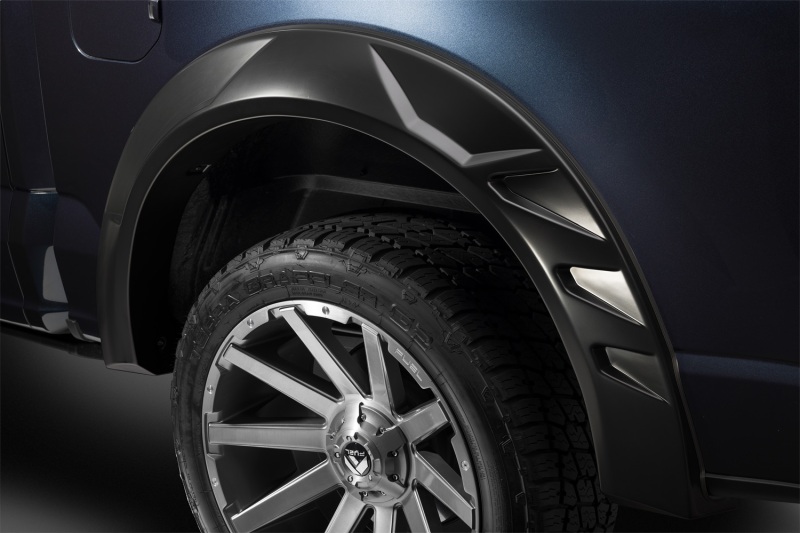 Husky Liners 14-21 Toyota Tundra (66.7/78.7/97.6in. Bed) DRT Style Fender Flares (Smooth) 4pc - Blk - 2803923